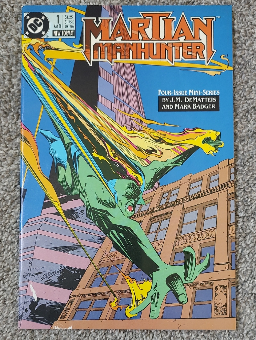 DC Comics Martian Manhunter #1 May 1988